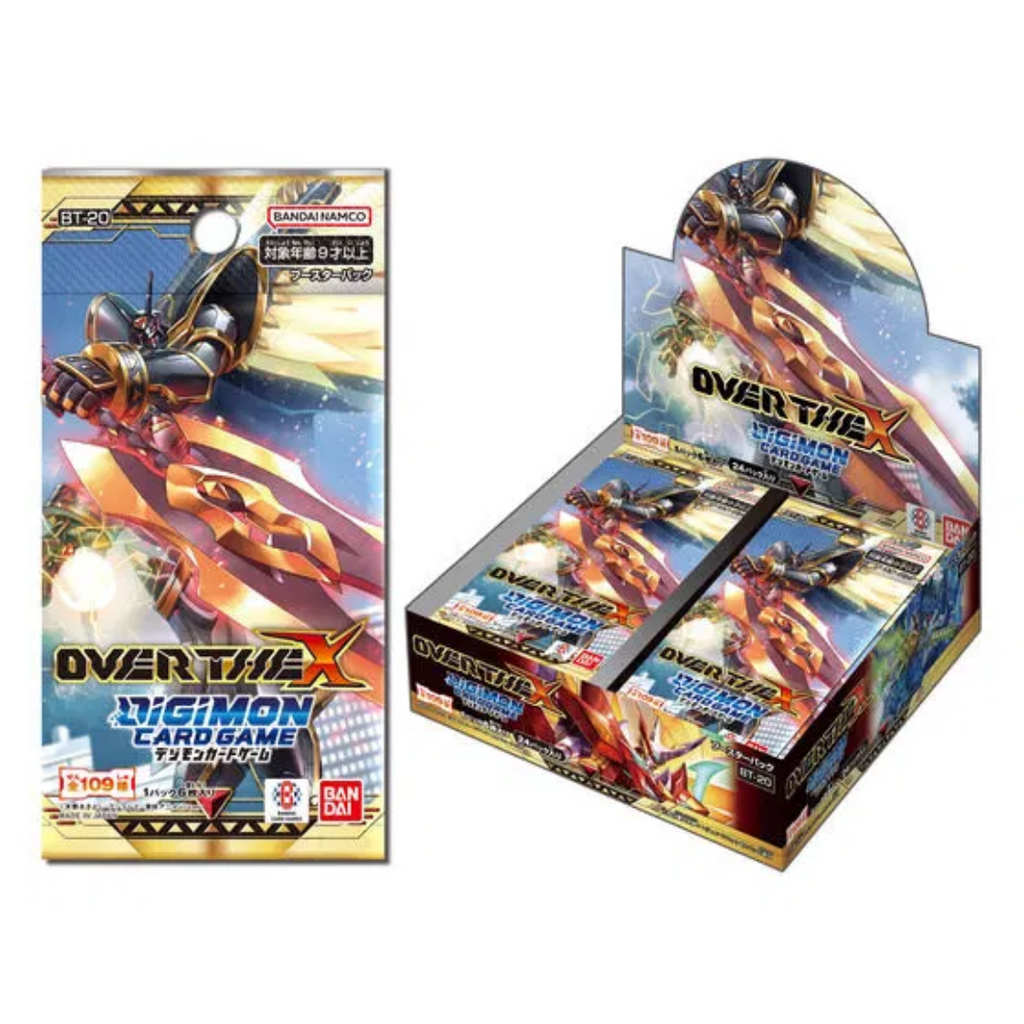 Digimon Card Game - Booster Box - BT20 - Over The X (JP) [INSTOCK]