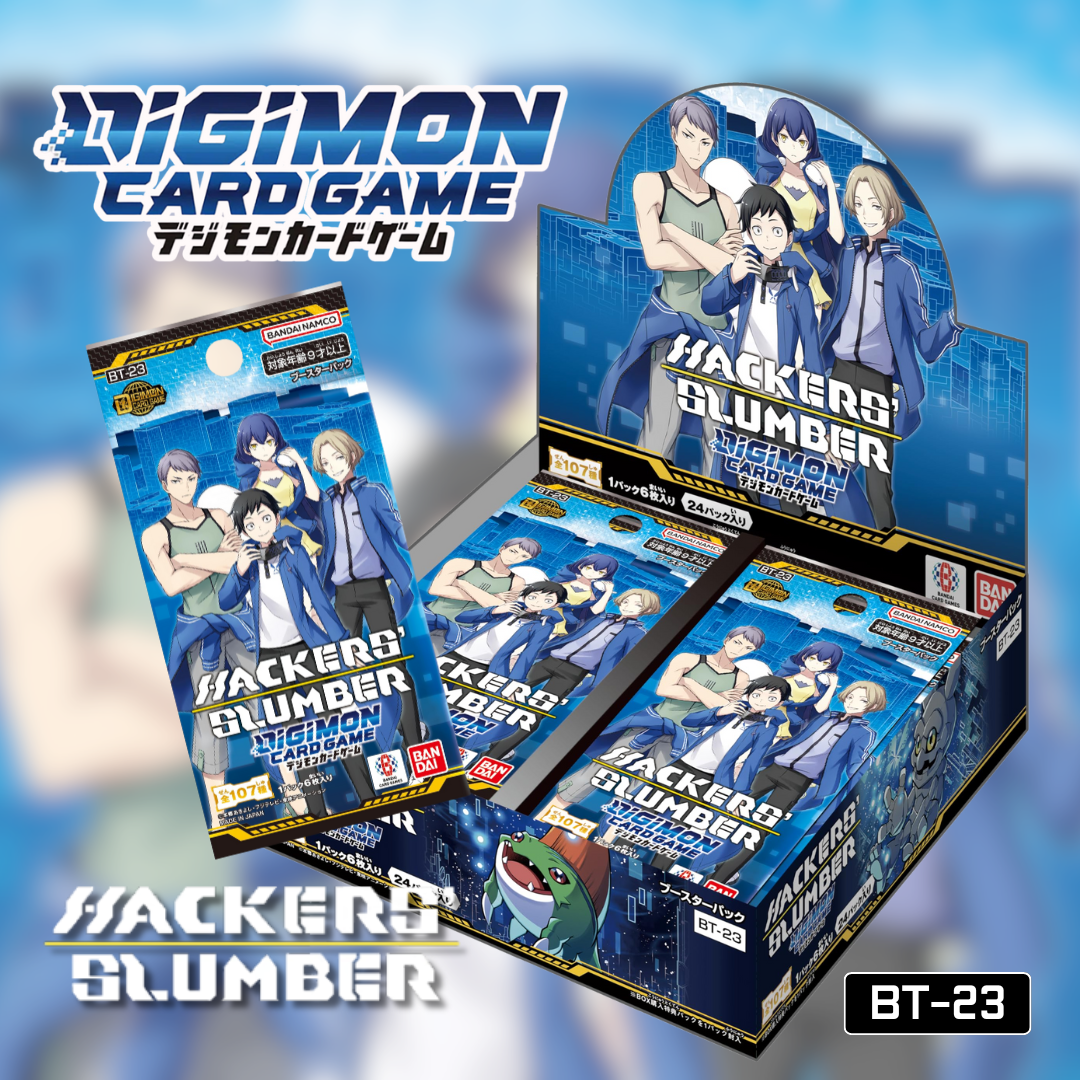 Digimon Card Game - Booster Box - BT23- Hacker's Slumber (JP)  [INSTOCK]