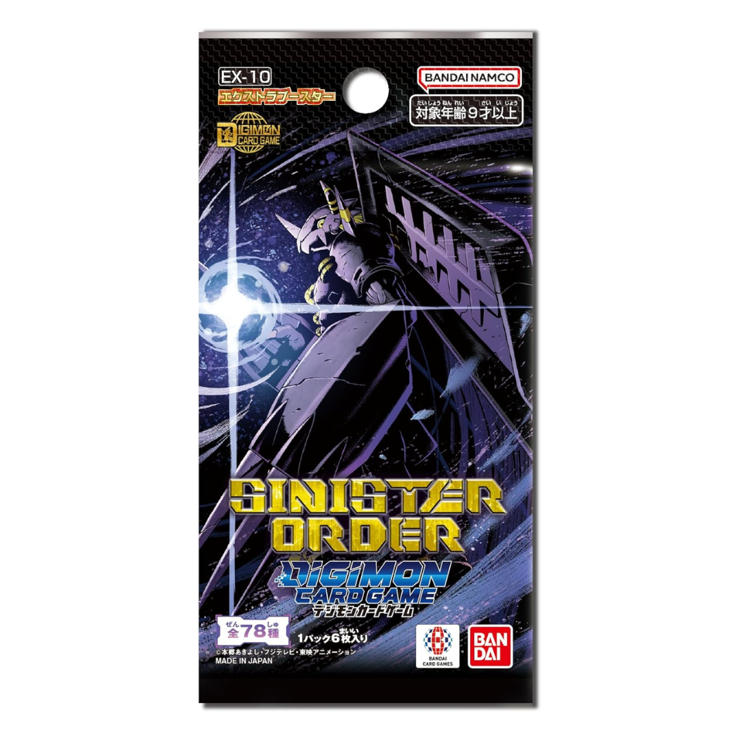 Digimon Card Game - Booster Box - EX10 - SINISTER ORDER (JP) [INSTOCK]