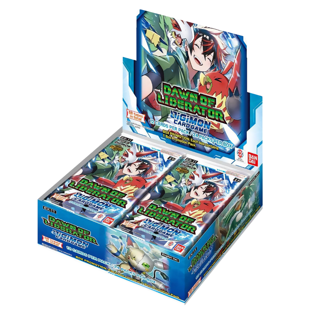 Digimon: EX-11 Dawn of Liberator Booster Box Digimon: EX-11 Dawn of Liberator Booster Box