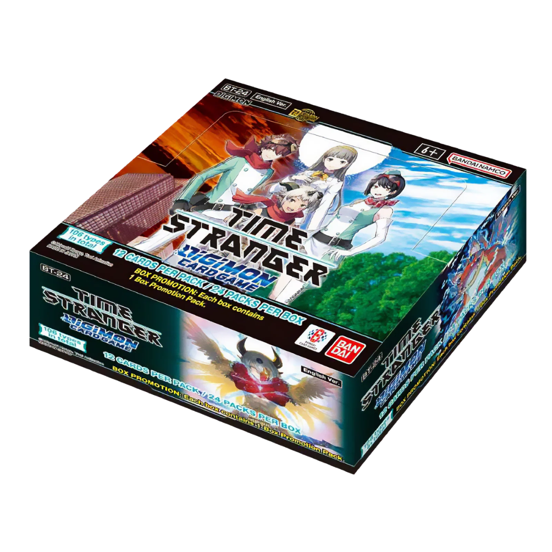 Digimon BT-24 Time Stranger Booster Box Digimon BT-24 Time Stranger Booster Box