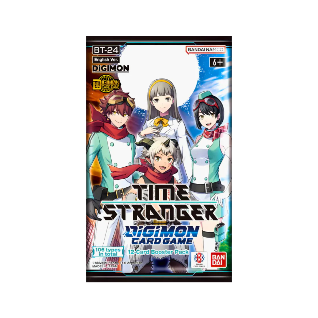 Digimon BT-24 Time Stranger Booster Box Digimon BT-24 Time Stranger Booster Box