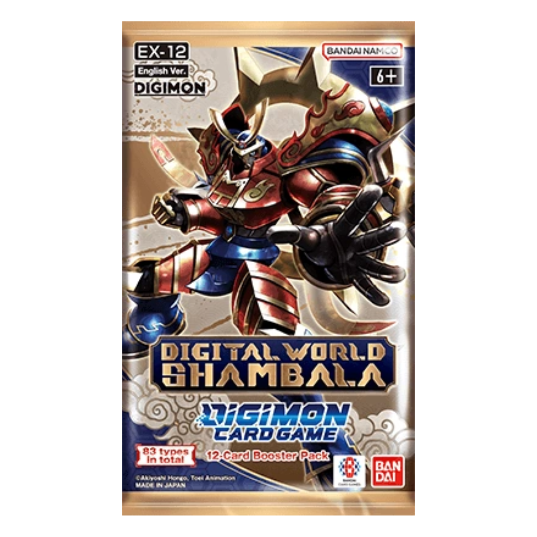 Digimon Card Game - Booster box - Digital World Shambala  [EX-12]  (ENG VERSION) [INSTOCK]