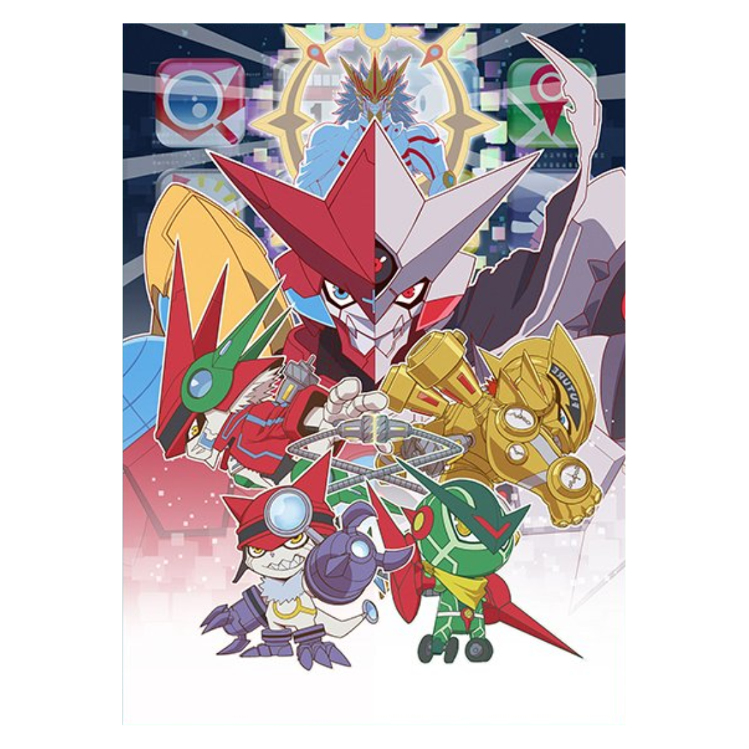 Digimon Card Game Bandai Official Licensed Sleeves - 2025 5th Appmon Digimon Card Game Bandai Official Licensed Sleeves - 2025 5th Appmon