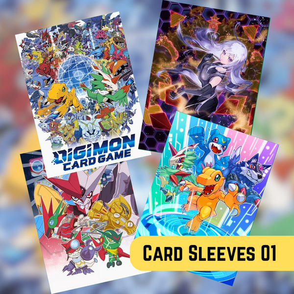 Digimon - Digimon Card Game - Official Card Sleeves 01 Digimon - Digimon Card Game - Official Card Sleeves 01