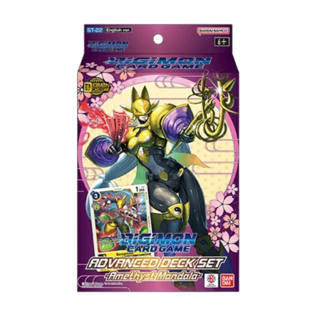 Digimon Card Game - Starter Deck - ST22 - Amethyst Mandala(JP) Digimon Card Game - Starter Deck - ST22 - Amethyst Mandala(JP)