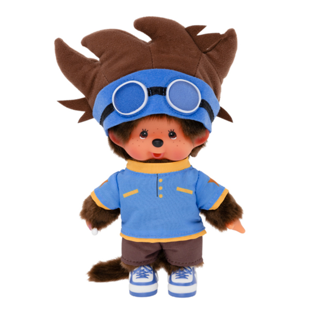 Digimon - Digimon Adventure 25th Anniversary - Digimon x Monchhichi Taichi [INSTOCK]