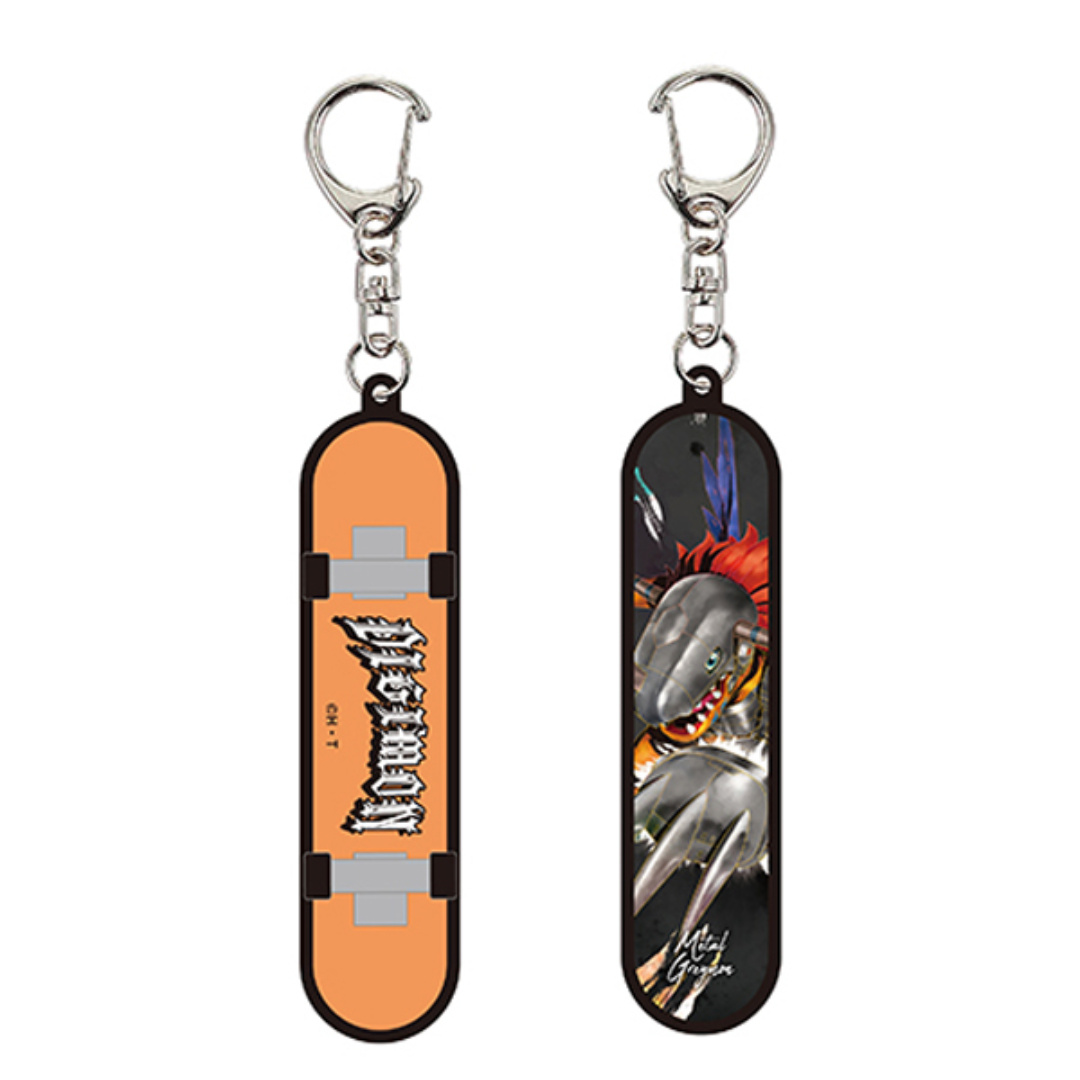 Digimon - Digimon Adventure Anibirth Collab - Skateboard Street Keychain Blind Box [INSTOCK]