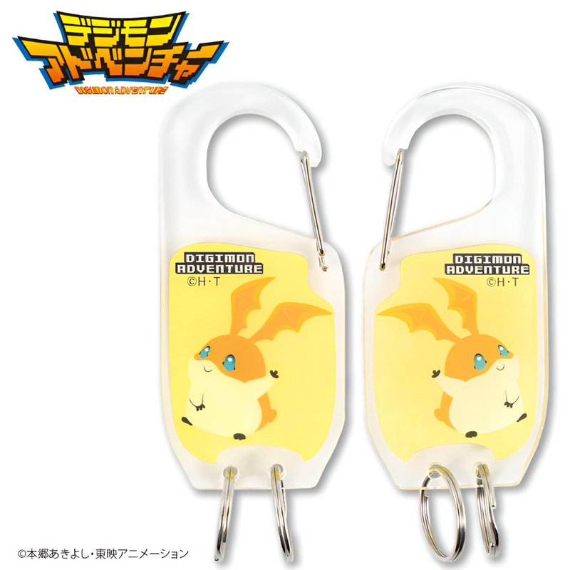 Digimon - Digimon Adventure Collaboration Acrylic Carabiner (Agumon/Gabumon/Patamon/Gatomon) [INSTOCK]