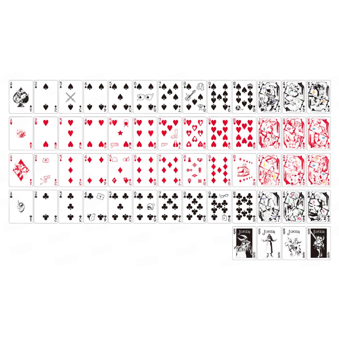 Digimon - Digimon Adventure/ Digimon Adventure Zero Two -  Bicycle Playing Cards [INSTOCK]