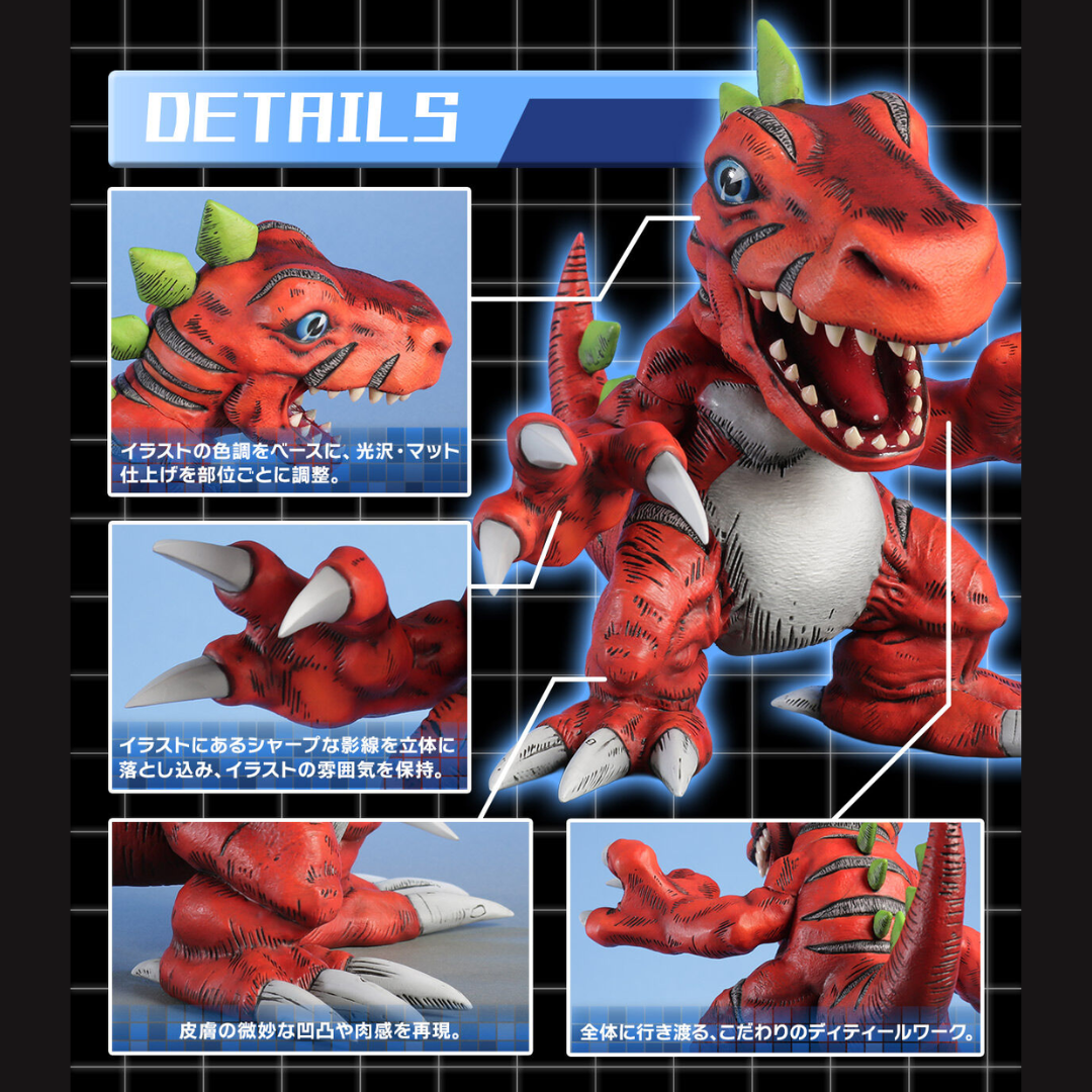 Digimon - Digimon Real Data Collection Tyrannomon Figure [PRE-ORDER] (RELEASE MAY-JUN26)