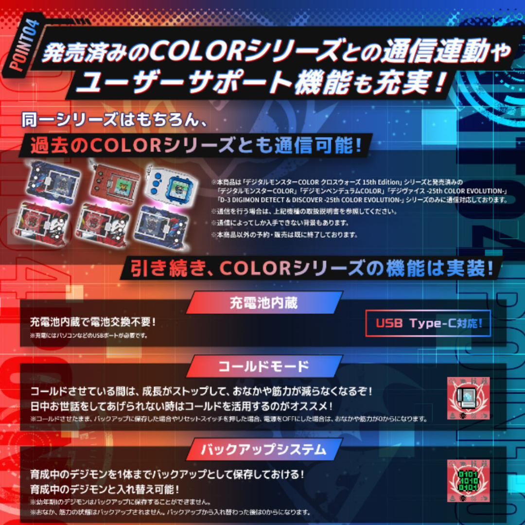 Digimon - Digital Monster COLOR Digimon Xros Wars 15th Edition (Cross Heart Color/Blue Flare Color)  [PRE-ORDER] (RELEASES FEB-MAR26)