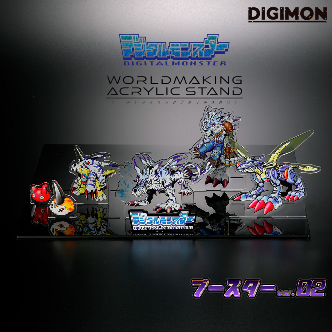 Digimon - Digital Monster WORLDMAKING ACRYLIC STAND -  Booster ver.2 (40 TYPES)  [PRE-ORDER] (RELEASE MAY-JUN26)