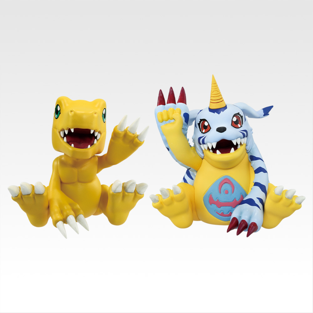 Digimon - Ichiban Kuji - Clash of Light & Darkness - Prize C - Agumon & Gabumon Set Figure [INSTOCK]