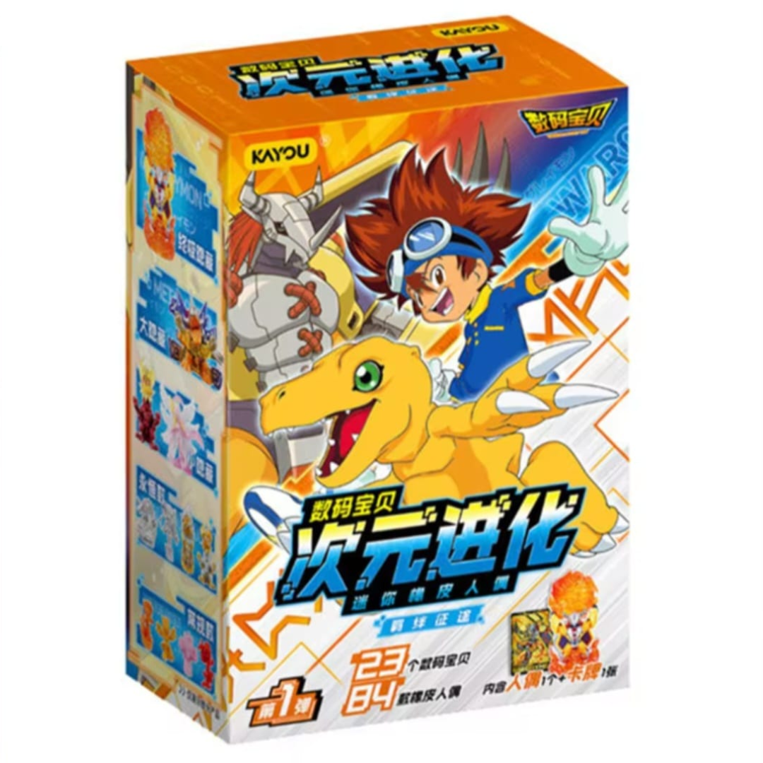 Digimon - Digimon Adventure - Kayou Dimension Evolution Series Eraser Mini Figure Vol. 1 (Blind Box) [PRE-ORDER](RELEASE OCT-NOV26)