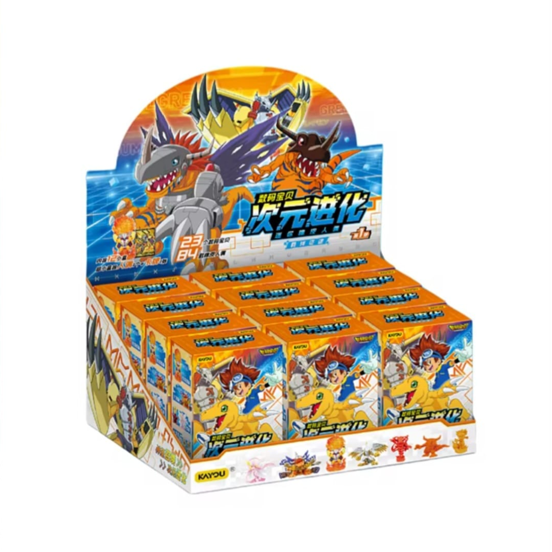 Digimon - Digimon Adventure - Kayou Dimension Evolution Series Eraser Mini Figure Vol. 1 (Blind Box) [PRE-ORDER](RELEASE OCT-NOV26)