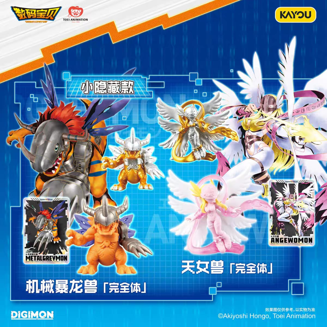 Digimon - Digimon Adventure - Kayou Dimension Evolution Series Eraser Mini Figure Vol. 1 (Blind Box) [PRE-ORDER](RELEASE OCT-NOV26)