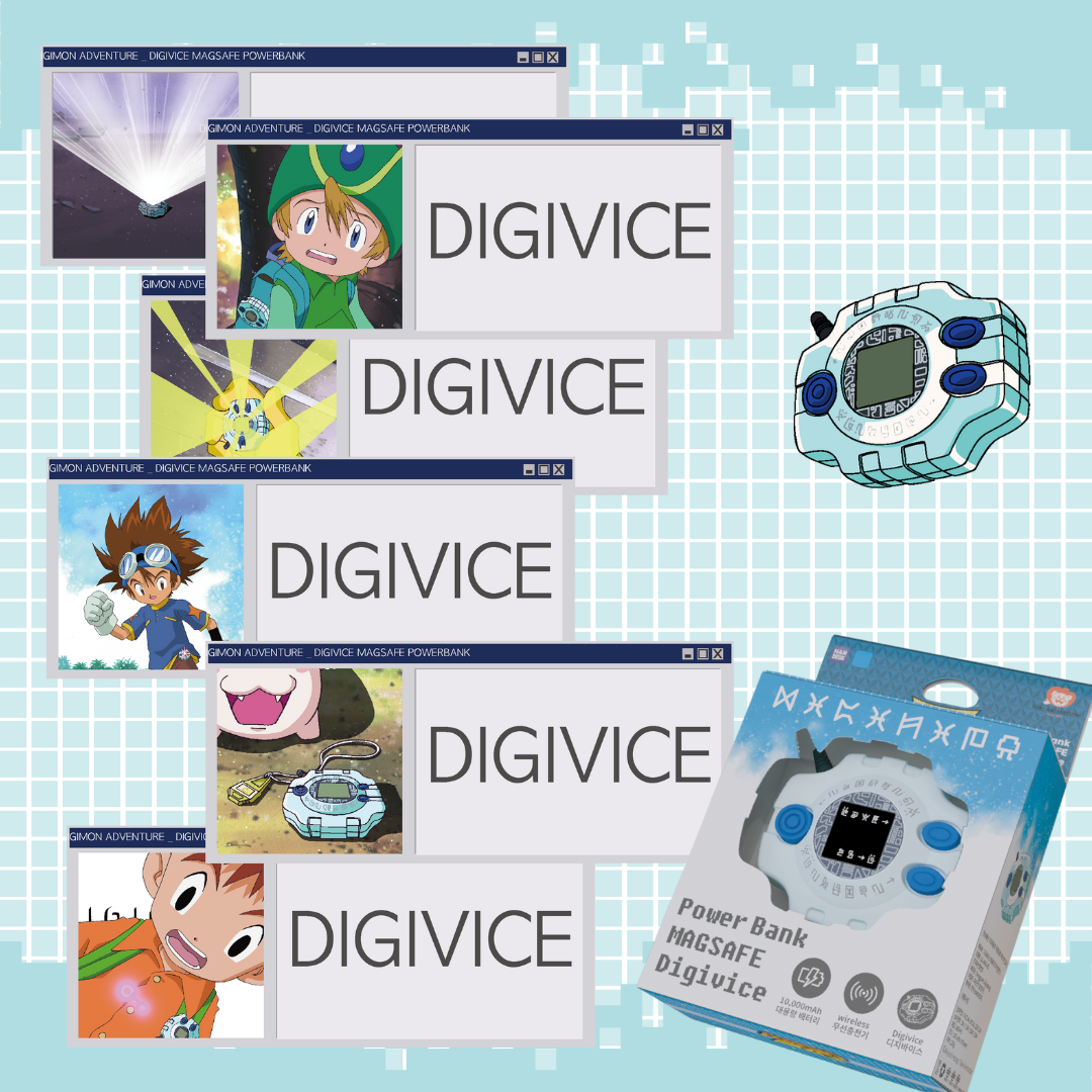 Digimon - Exclusive - Digivice MagSafe Power Bank  [PRE-ORDER] (RELEASE JAN-FEB26)