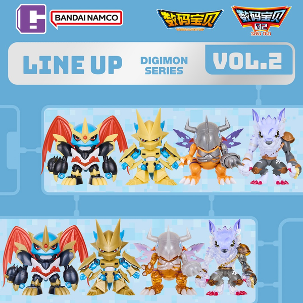 Digimon - Plabako Model Kit - Digimon Adventure Vol. 2 Digimon - Plabako Model Kit - Digimon Adventure Vol. 2