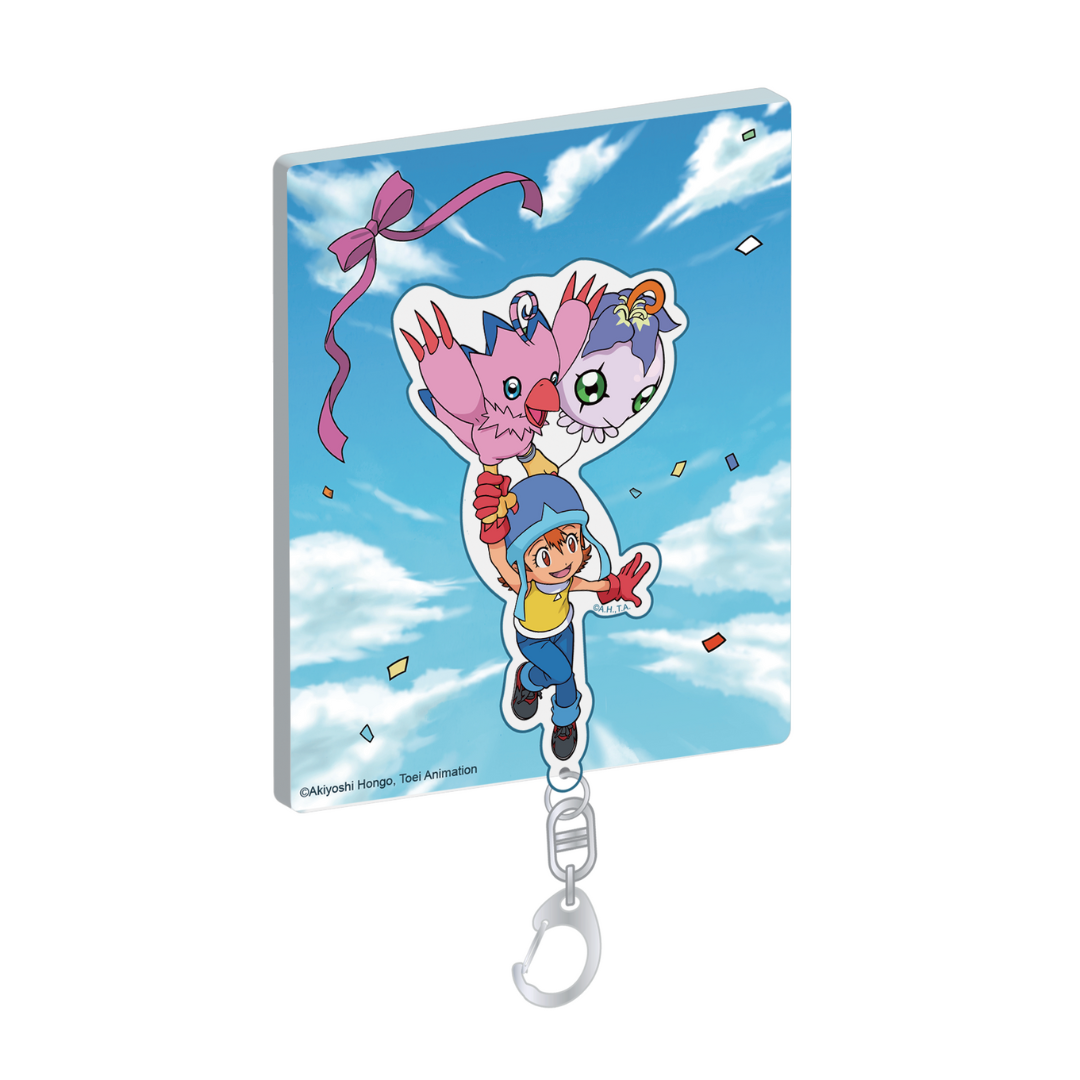 Digimon - Pop Up Store Exclusive - Digimon 25th Anniversary Sky Magnet Keychain (FULL SET OF 8) [INSTOCK]