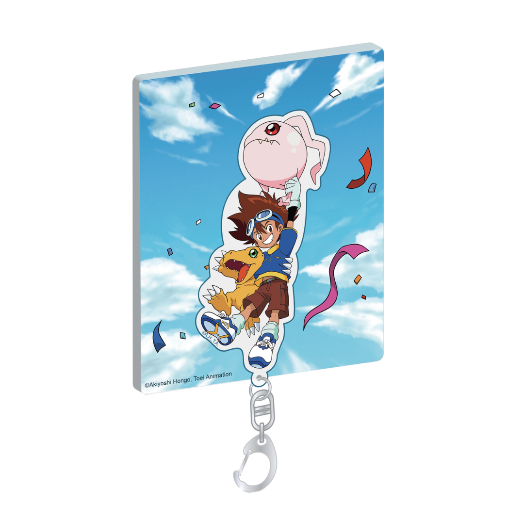Digimon - Pop Up Store Exclusive - Digimon 25th Anniversary Sky Magnet Keychain (FULL SET OF 8) [INSTOCK]