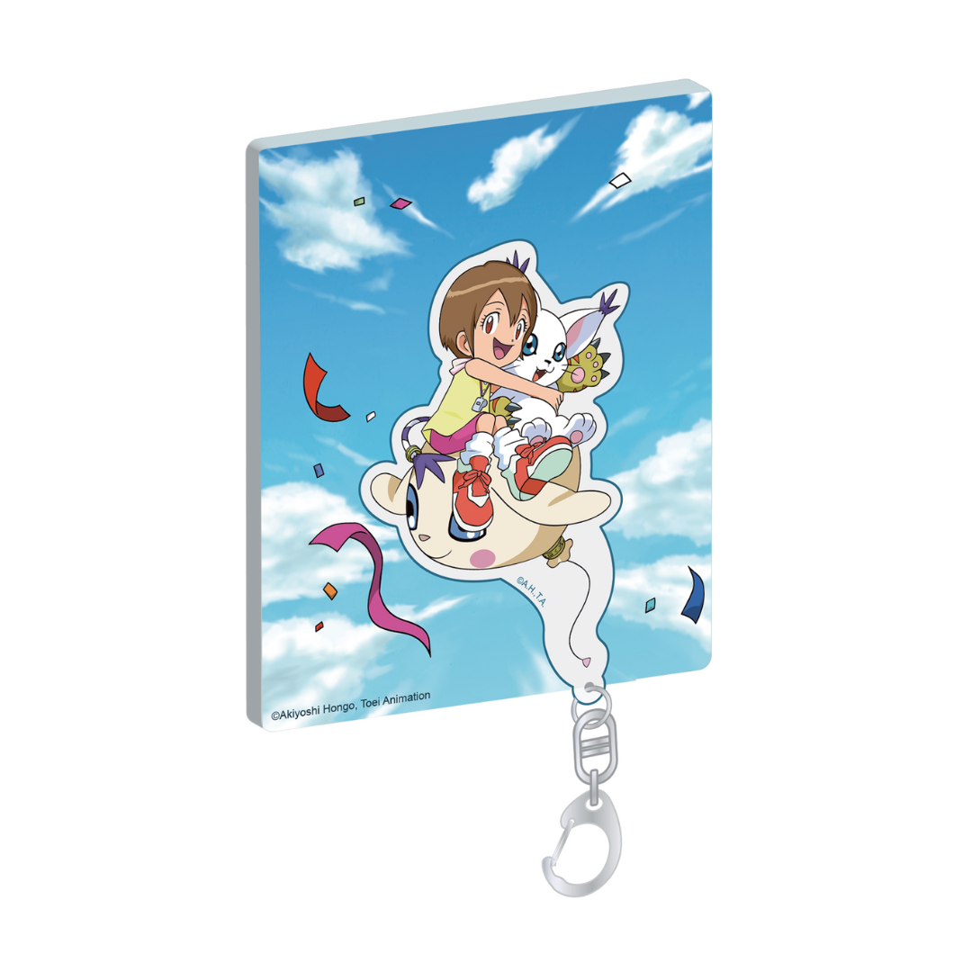 Digimon - Pop Up Store Exclusive - Digimon 25th Anniversary Sky Magnet Keychain (FULL SET OF 8) [INSTOCK]