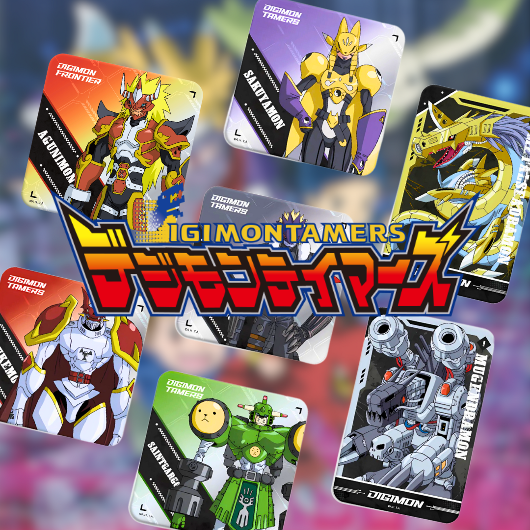 Digimon - Pop Up Store Exclusive - Digimon Anime Series Illustration Badge [INSTOCK]