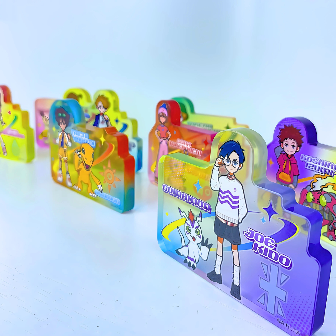 Digimon - Pop Up Store Exclusive - Digimon Colorful Neon Bricks [INSTOCK]