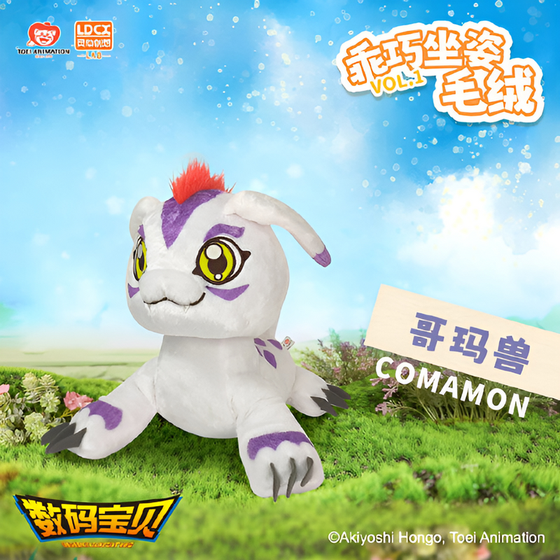 Digimon - TOEI ANIMATION x LDCX - Digimon Adventure: Cute Sitting Plush Vol.1 [PRE-ORDER] (RELEASES JUN24)