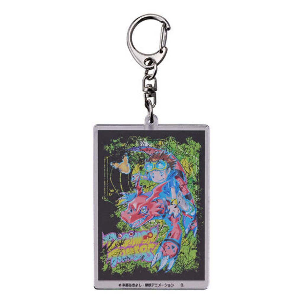 Digimon Tamers 25th Anniversary Acrylic Keychain designed by Kenji