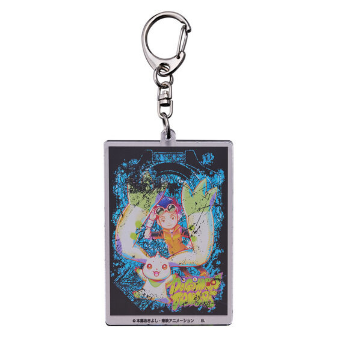 Digimon Tamers 25th Anniversary Acrylic Keychain designed by Kenji