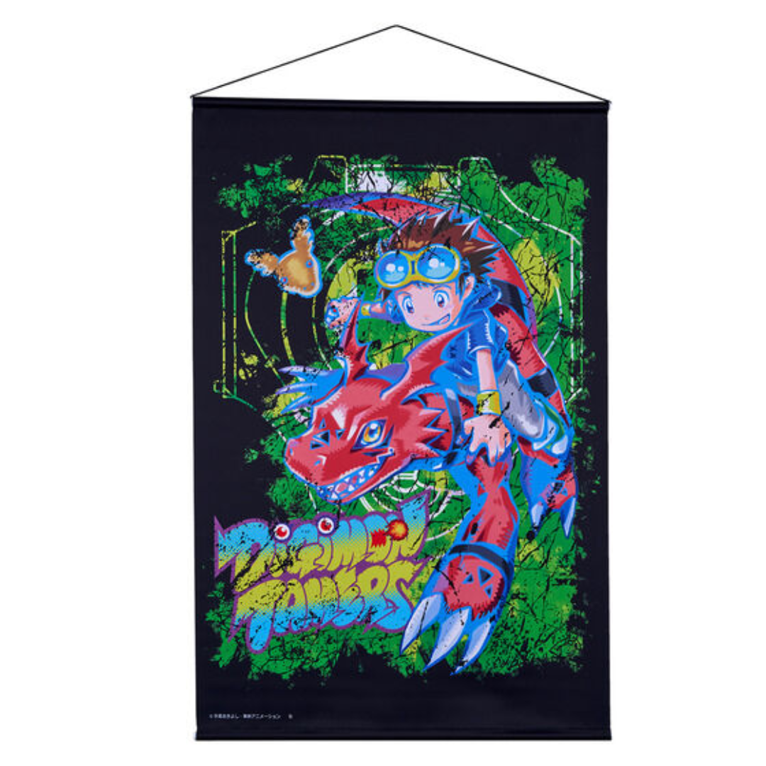 kenji watanabe digimon cards MAJI Digimon Tamers 25th Anniversary Tapestry
