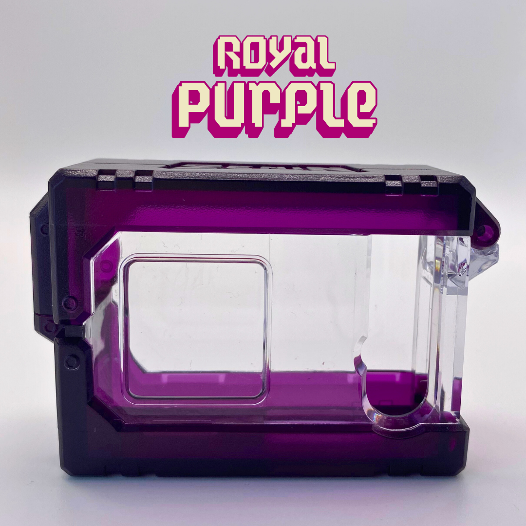 Digimon- ZeninTCG Premium Vpet Case - COLOR Edition - Royal Purple/ Liberator Green [INSTOCK]