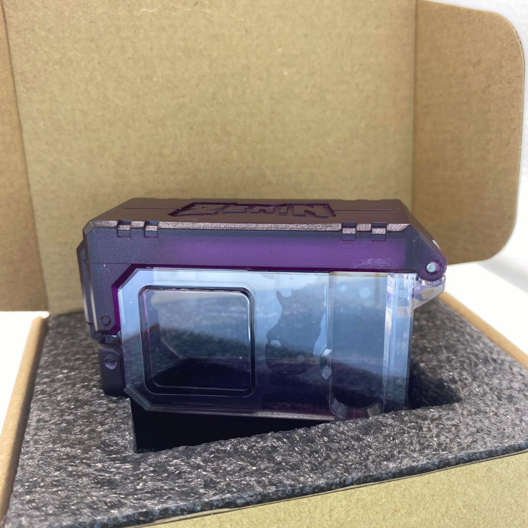 Digimon- ZeninTCG Premium Vpet Case - COLOR Edition - Royal Purple/ Liberator Green [INSTOCK]