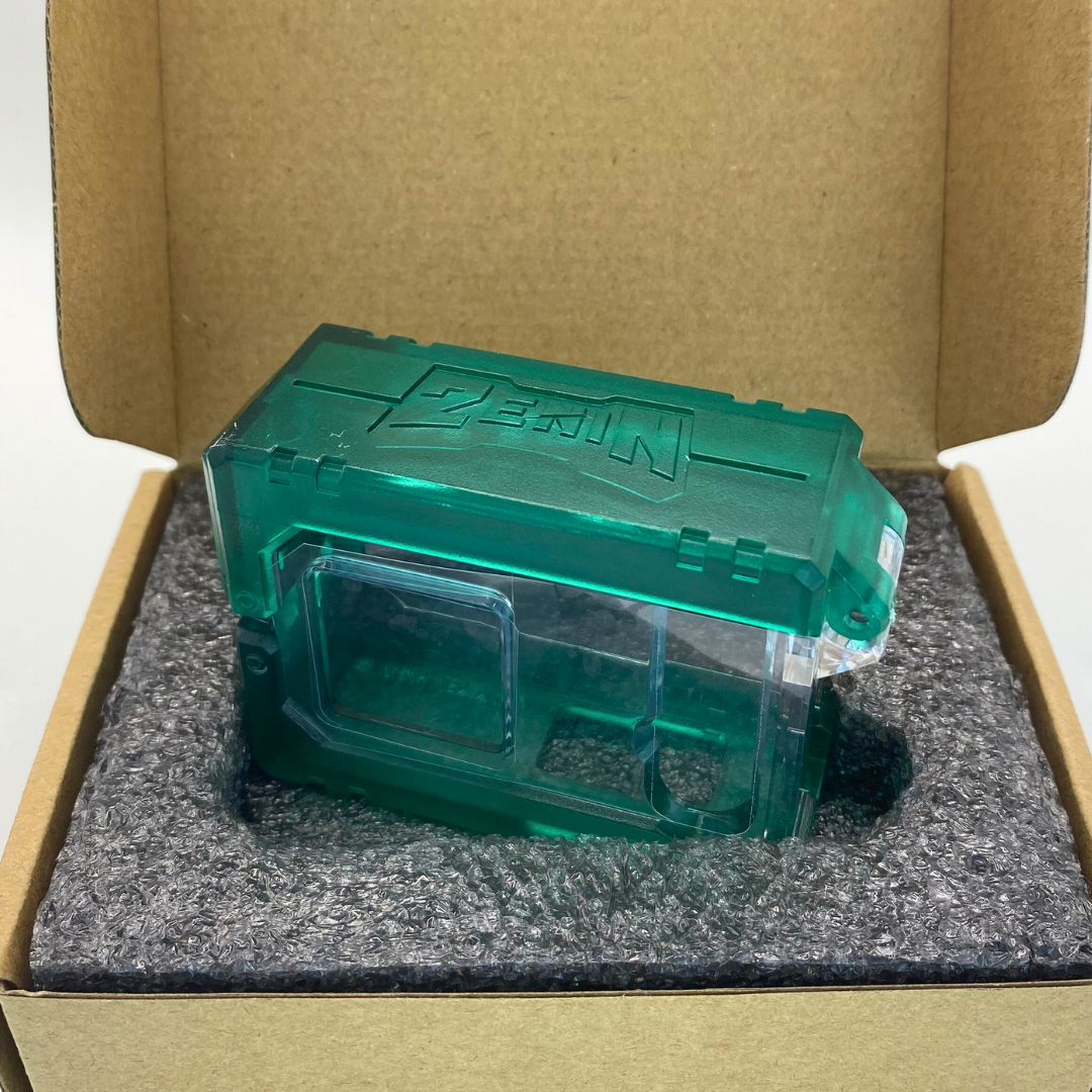 Digimon- ZeninTCG Premium Vpet Case - COLOR Edition - Royal Purple/ Liberator Green [INSTOCK]