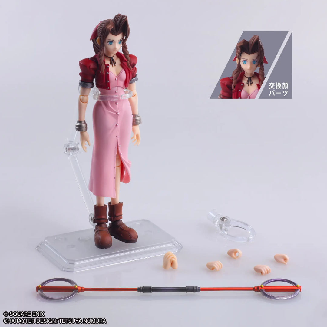 Final Fantasy VII - Bring Arts - Aerith Gainsborough Mythril Rod Ver.[PRE-ORDER] (RELEASE MAR26)