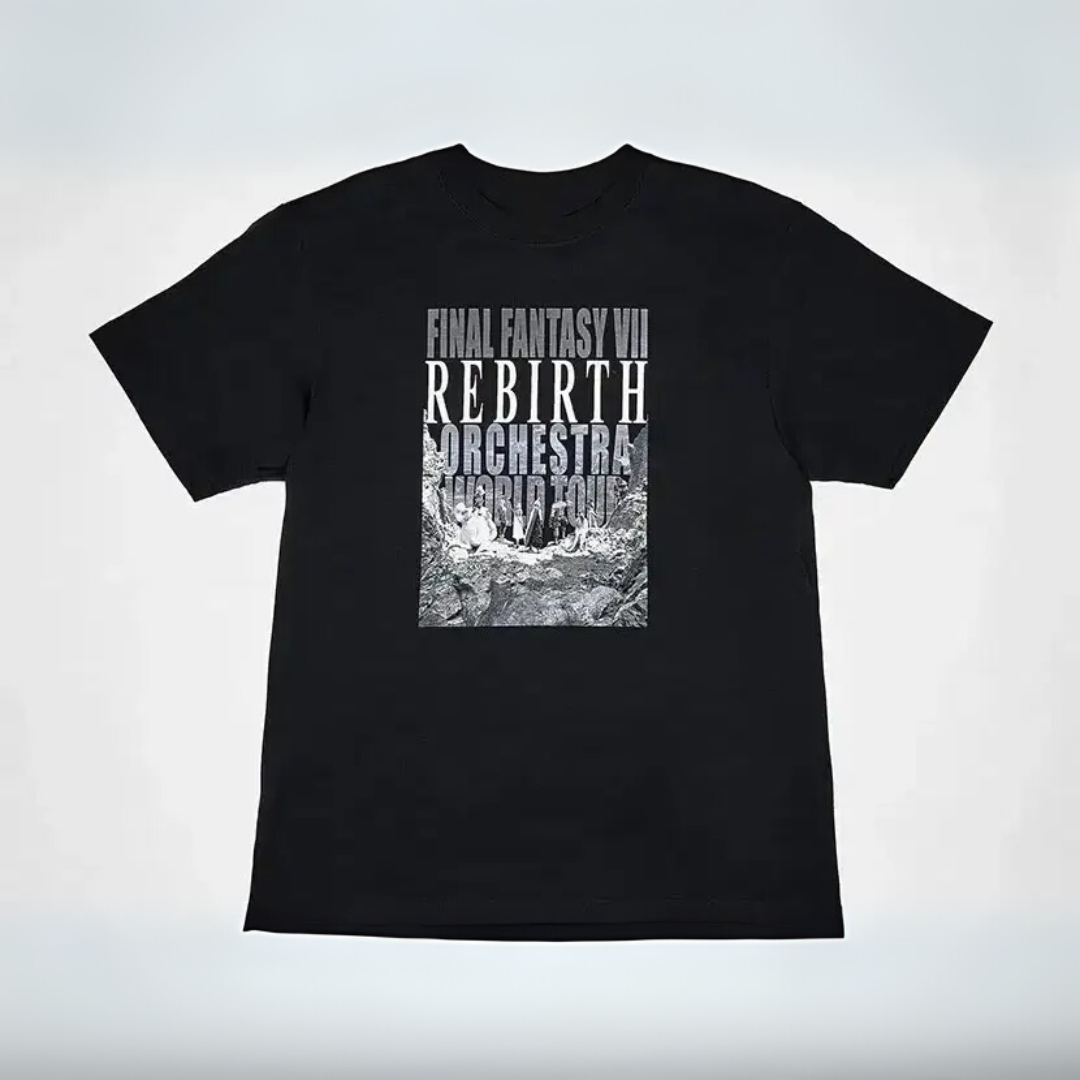 Final Fantasy VII Rebirth Orchestra World Tour T-shirt (One Size) [PRE-ORDER](RELEASE SEP25)
