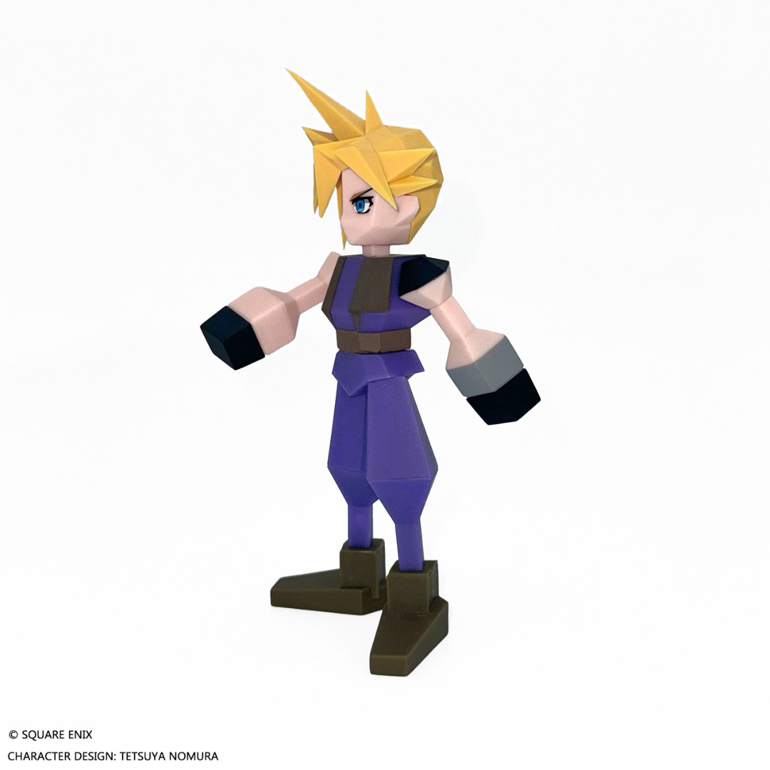 Final Fantasy VII - Square Enix Polygon Soft Vinyl - Cloud Strife [PRE-ORDER] (RELEASE DEC25)