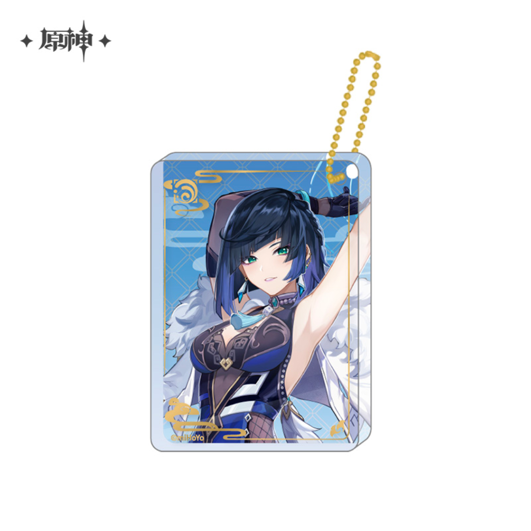 Genshin Impact - Genshin Monstadt/Liyue - Acrylic Block Keychain [INSTOCK]