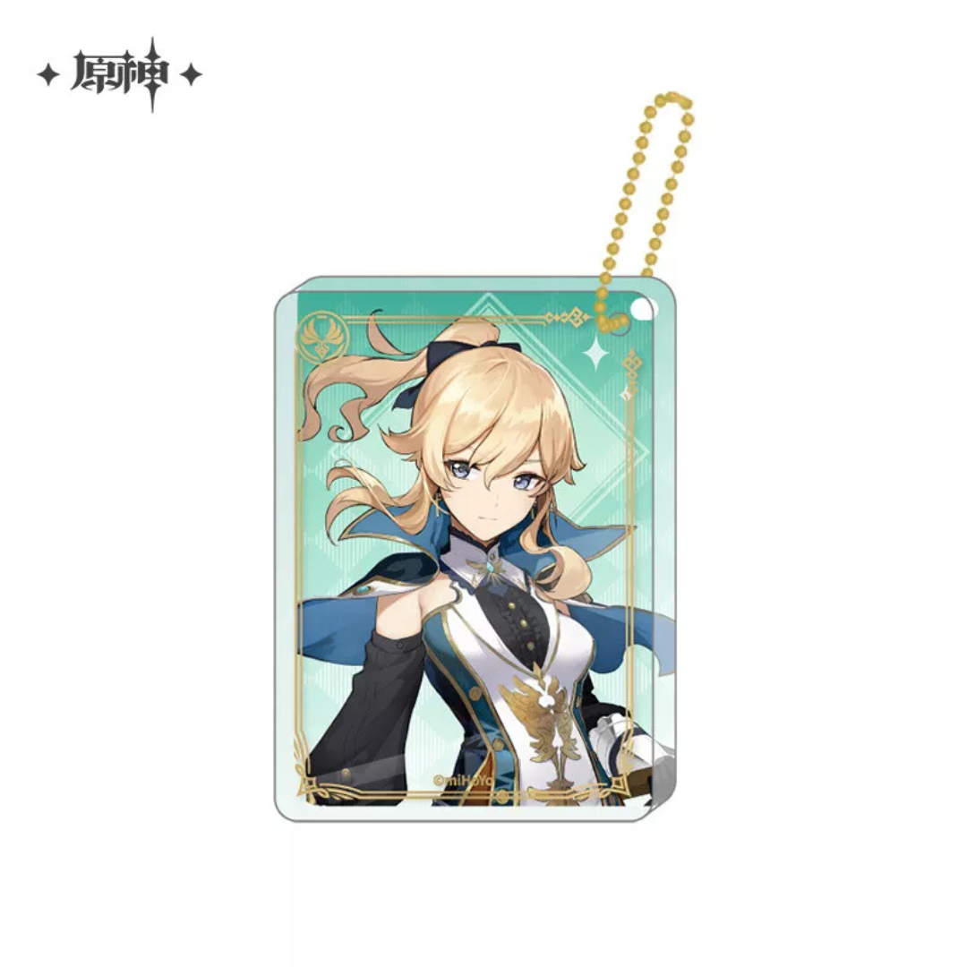 Genshin Impact - Genshin Monstadt/Liyue - Acrylic Block Keychain [INSTOCK]
