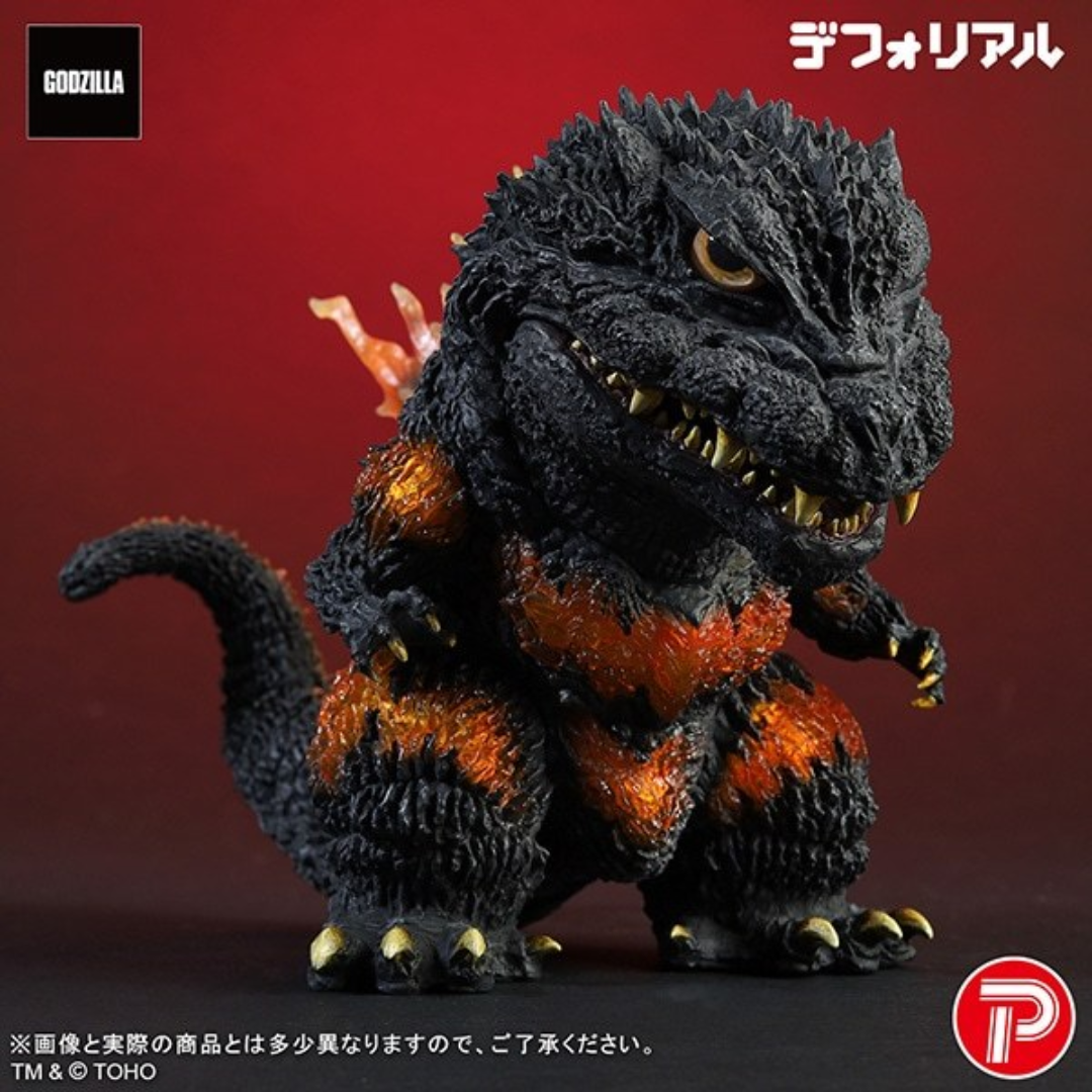 Godzilla - DefoReal Burning Millennium Godzilla Figure [PRE-ORDER] (RELEASES SEP-OCT26)