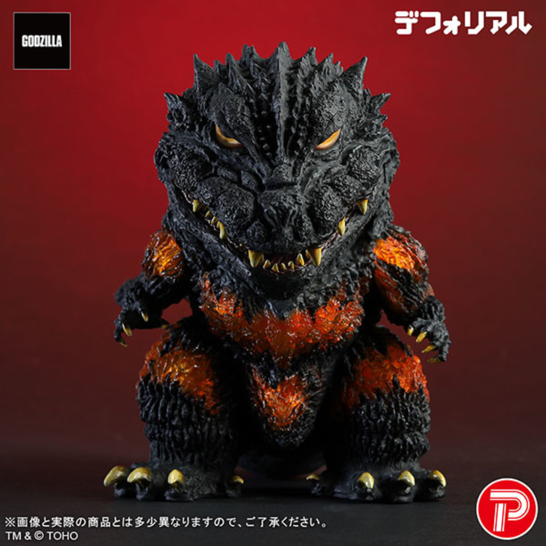 Godzilla - DefoReal Burning Millennium Godzilla Figure [PRE-ORDER] (RELEASES SEP-OCT26)