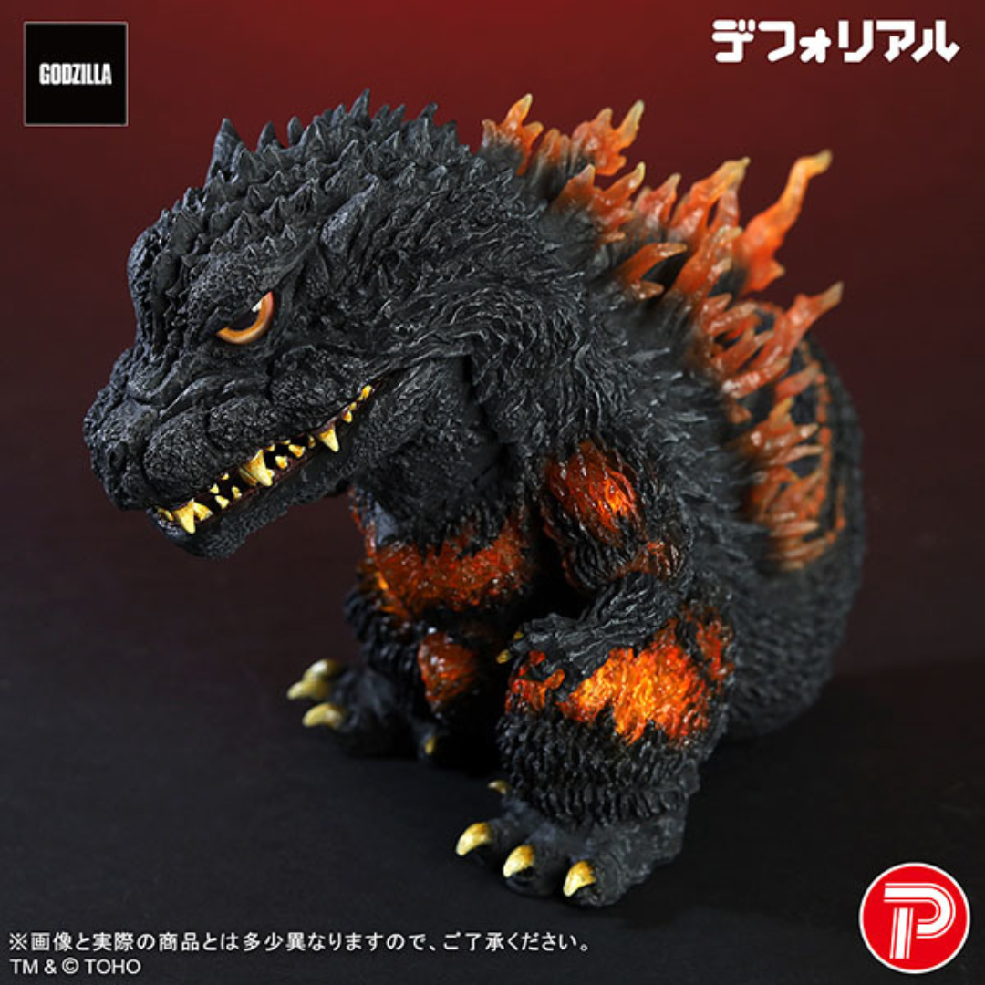Godzilla - DefoReal Burning Millennium Godzilla Figure [PRE-ORDER] (RELEASES SEP-OCT26)