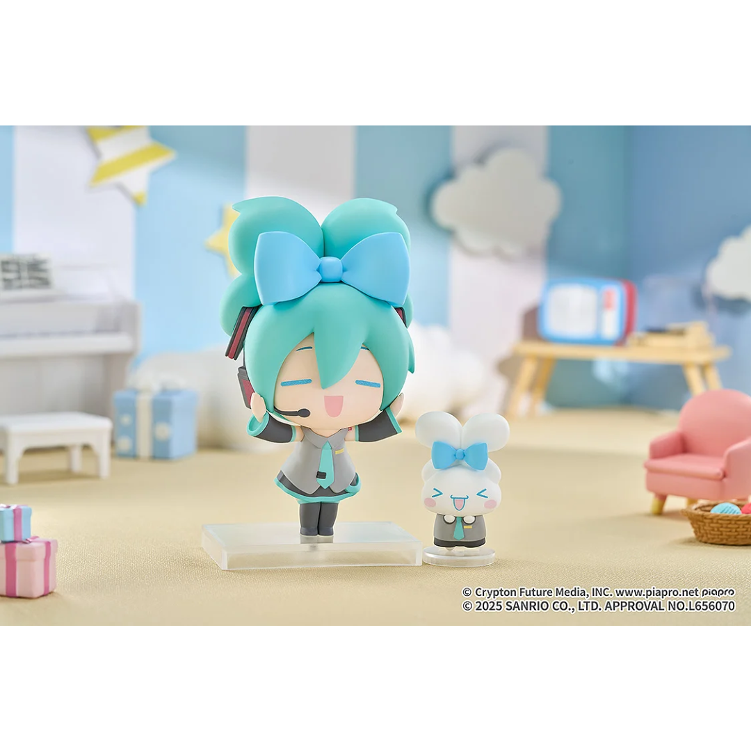 Hatsune Miku x Cinnamoroll - Hatsune Miku x Cinnamoroll Chibi Figure  [PRE-ORDER] (RELEASE JUL26)