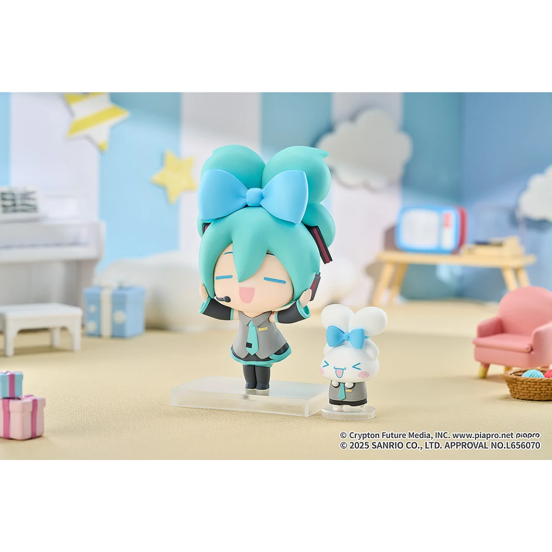 Hatsune Miku x Cinnamoroll - Hatsune Miku x Cinnamoroll Chibi Figure  [PRE-ORDER] (RELEASE JUL26)