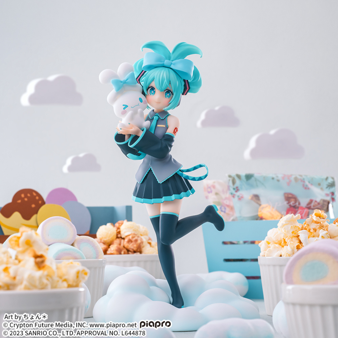 Hatsune Miku - Luminasta Figure - Hatsune Miku x Cinnamoroll [INSTOCK]