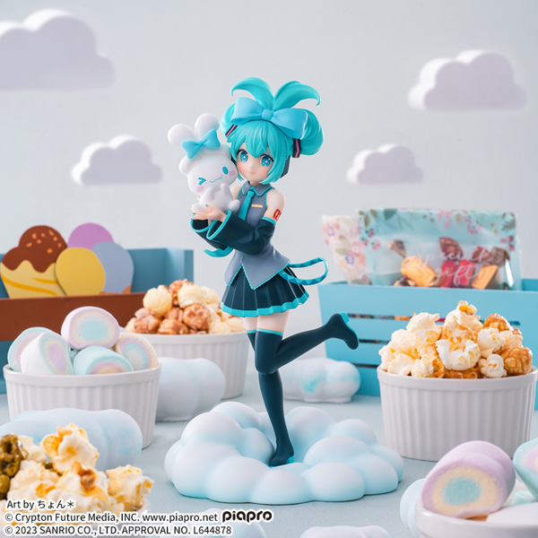 Hatsune Miku - Luminasta Figure - Hatsune Miku x Cinnamoroll