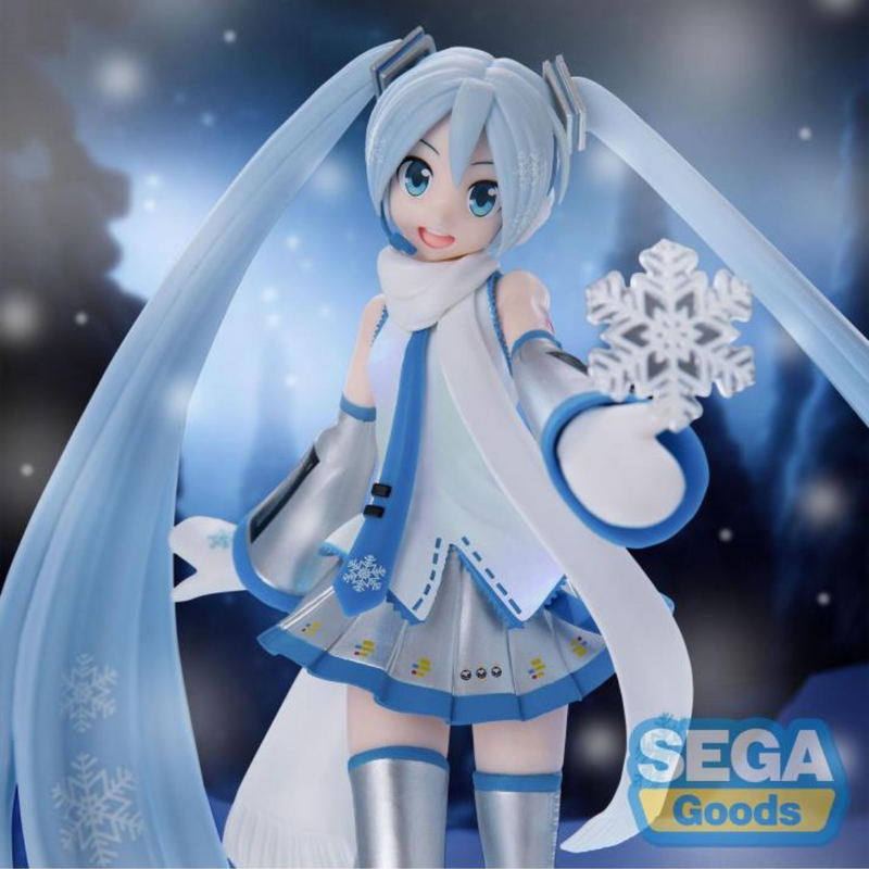 Hatsune Miku - Luminasta Figure - Snow Miku (Snow Miku Sky Town Ver.)