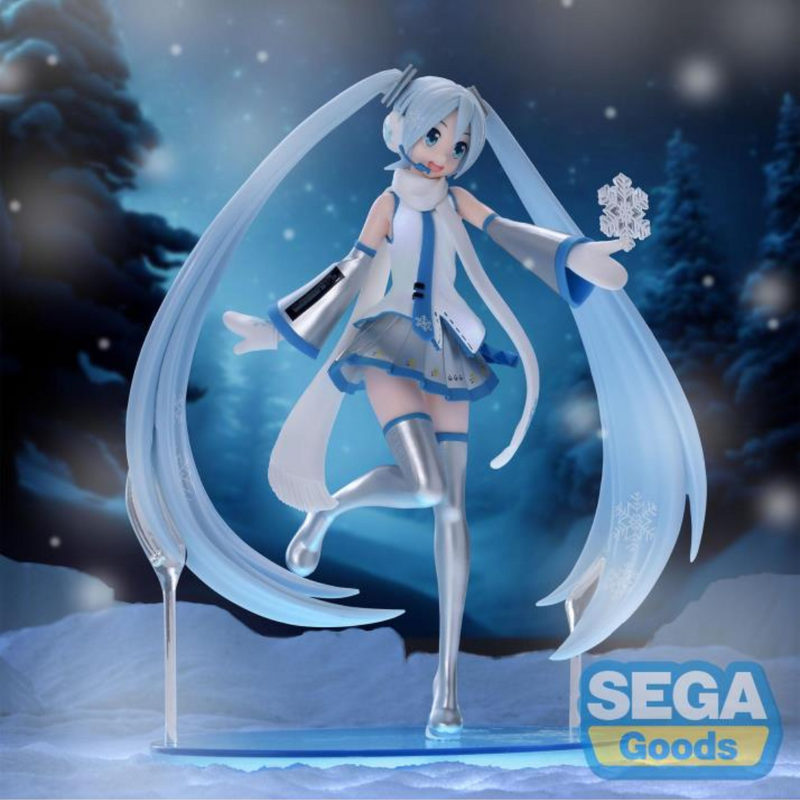 Hatsune Miku - Luminasta Figure - Snow Miku (Snow Miku Sky Town Ver.)