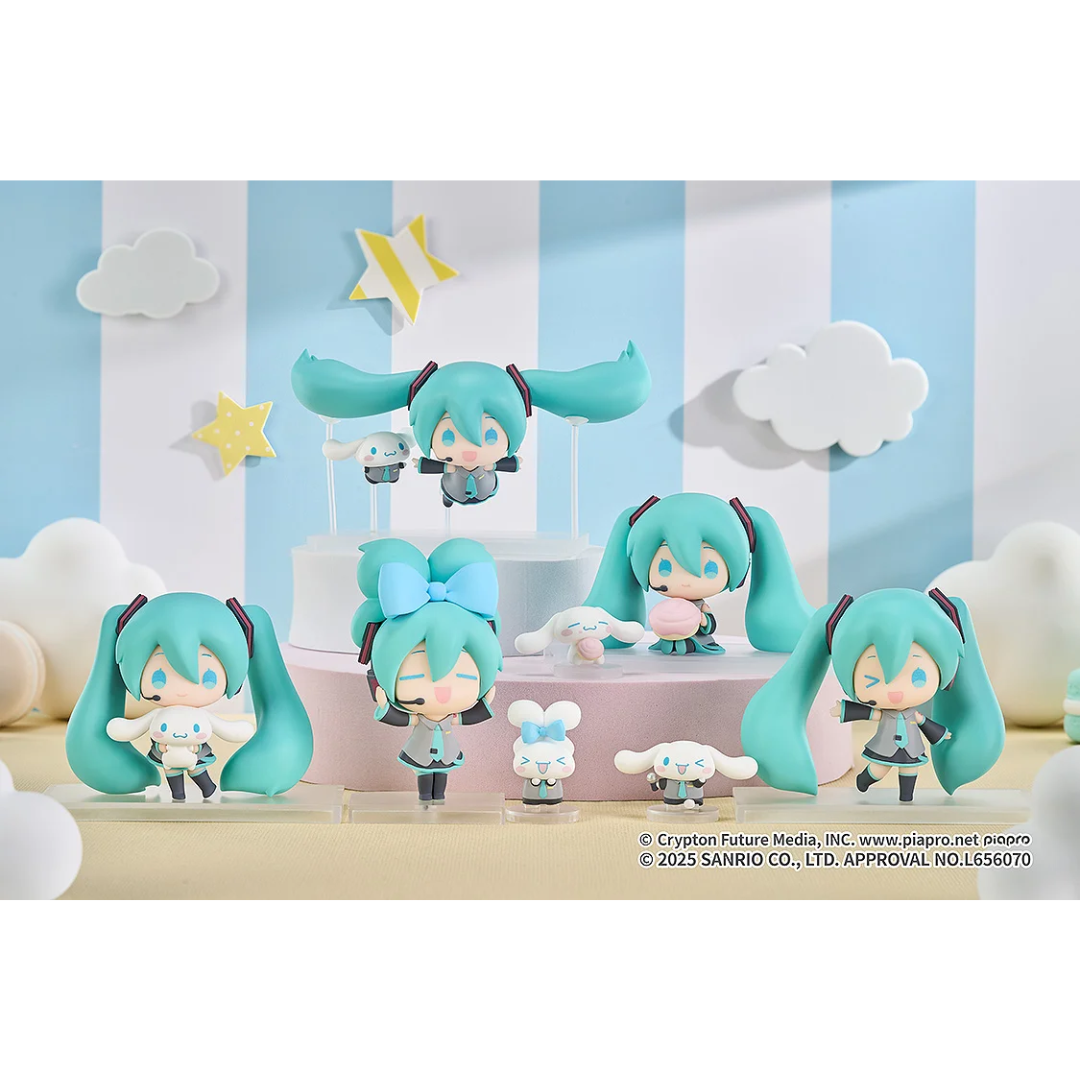 Hatsune Miku x Cinnamoroll - Collectible Figure Hatsune Miku x Cinnamoroll (1 BOX Full Complete) [PRE-ORDER] (RELEASE JUL26)
